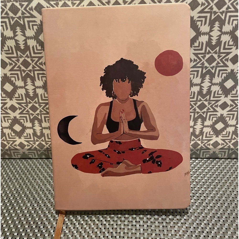 Meditation Journal Notebook Bria Nicole African American Empowerment
